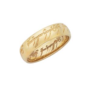 <p> The One Ring as seen in The Lord of the Rings movies. Comes with the Official Lord of the Rings pouch and translation card.</p>
<div> </div>
<div>One Ring to rule them all, One Ring to find them,</div>
<div>One Ring to bring them all and in the darkness bind them.</div>